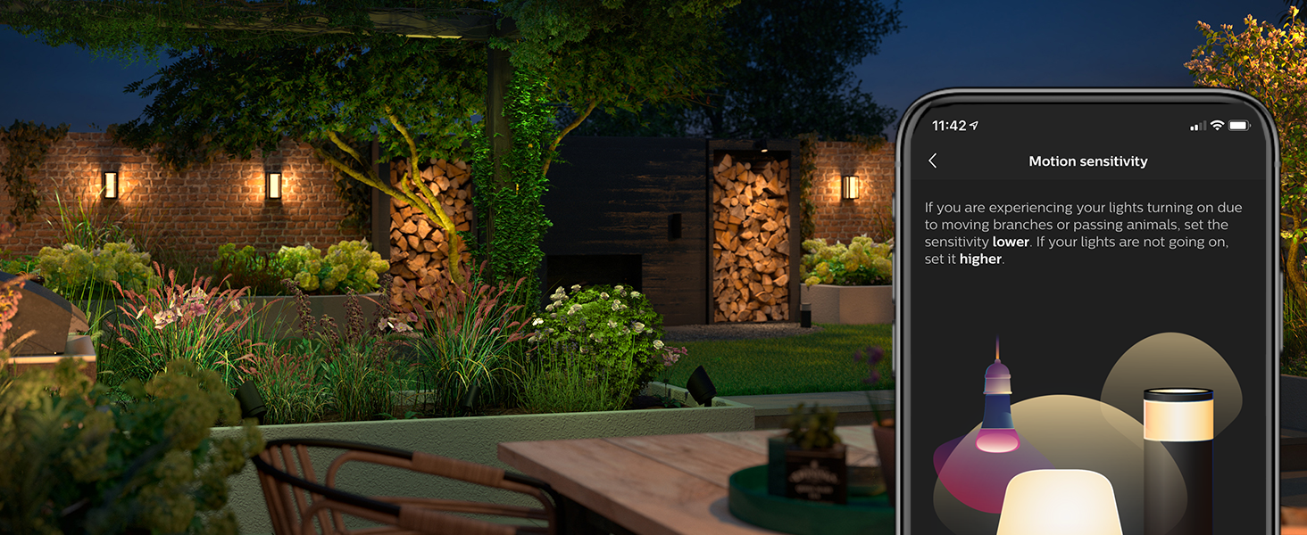 Philips Hue Ambiance Resonate Wall Lantern